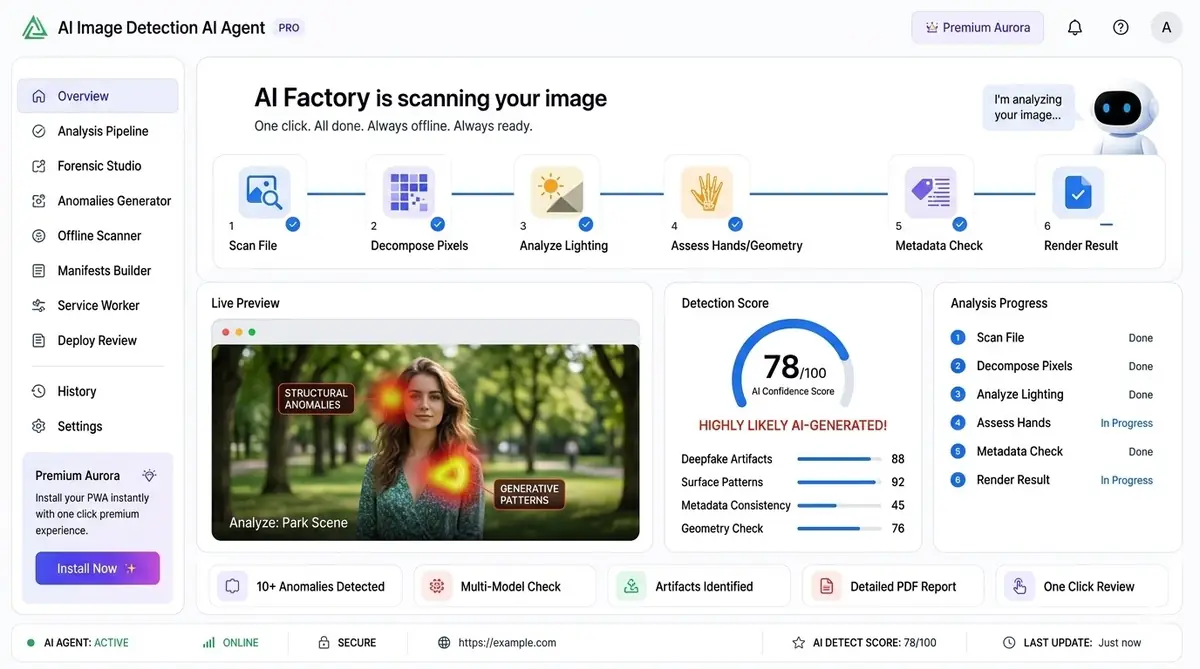 AI fleet Game Master — example of the AI tool dashboard software